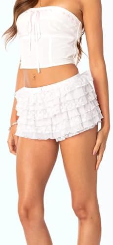 Vue 5 de Short Volants Pour