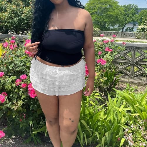 Vue 6 de Short Volants Pour