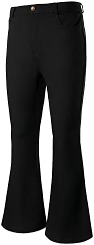 Vue 3 de Pantalon Evase Pour Homme