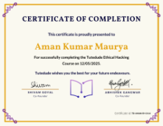 Tutedude - Ethical Hacking