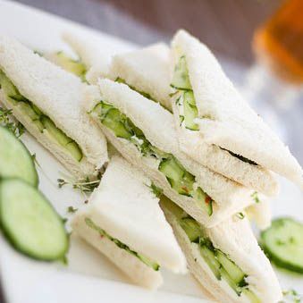 Cucumber sandwiches