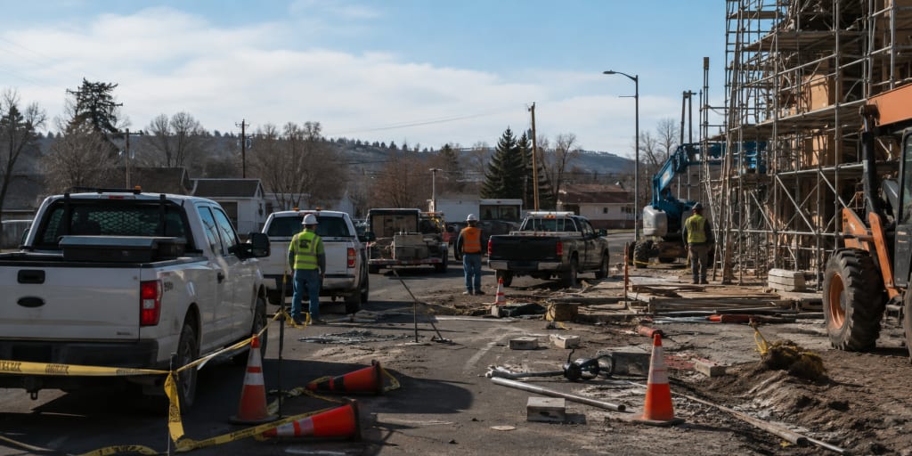 Multi-contractor jobsite in Idaho where a third-party claim may apply beyond workers comp
