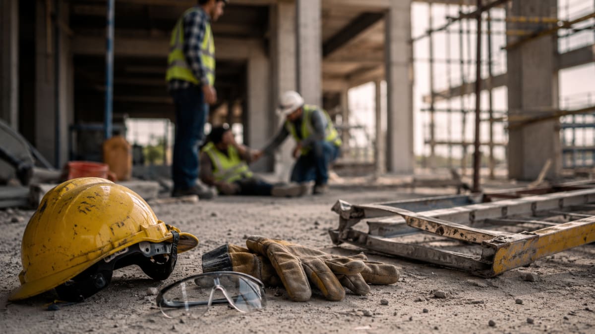 Construction injury on a job site in Idaho with legal help available for third-party negligence claims