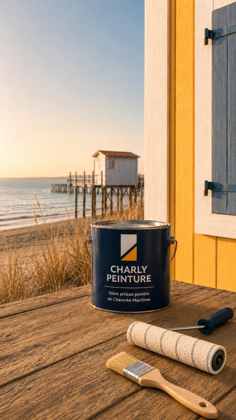 Charly Peinture, artisan peintre en bâtiment en Charente-Maritime