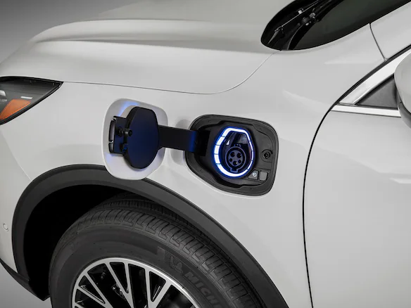 Ford Escape plug-in hybrid charging port