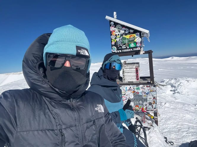 Вихрен зимно изкачване през класическия маршрут