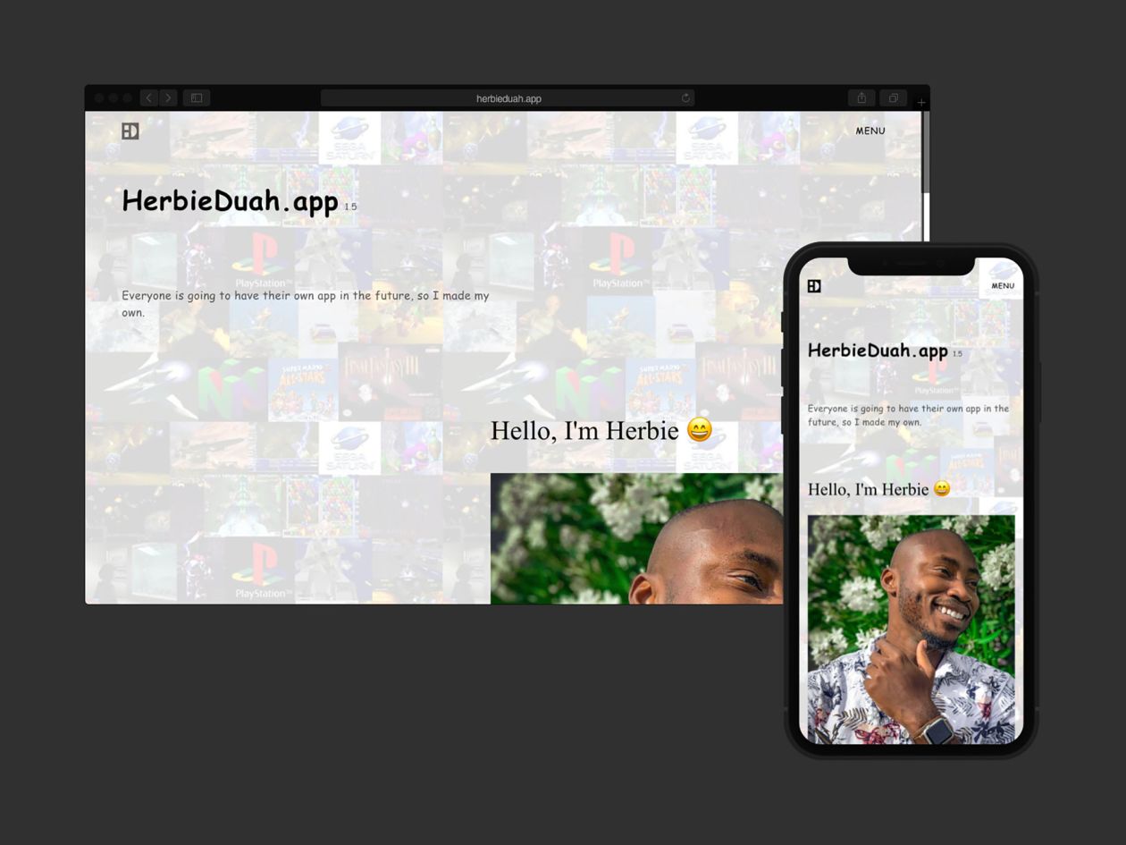 A mockup of the Totally 90s theme in Desktop and Mobile