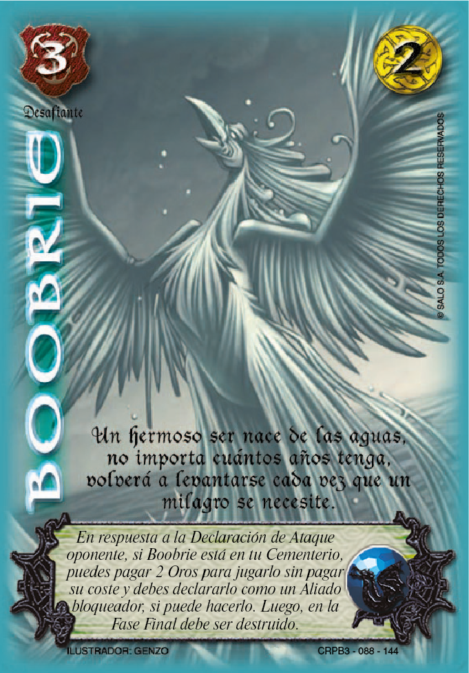 Boobrie Foil Lluvia