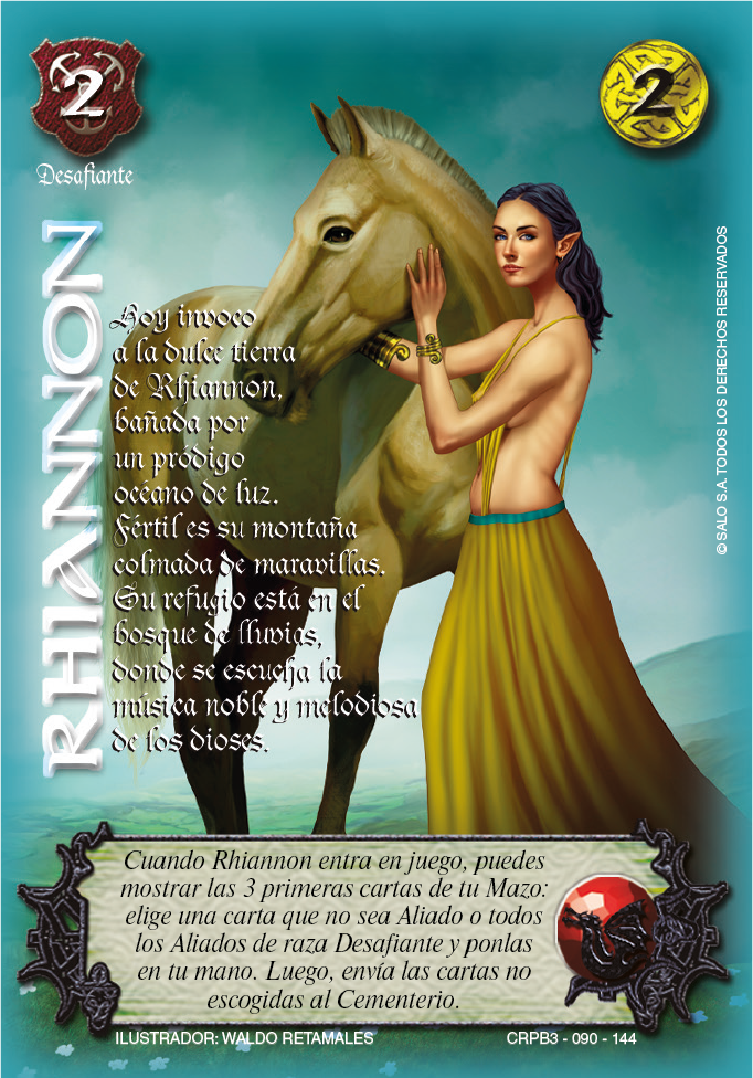 Rhiannon Foil Lluvia