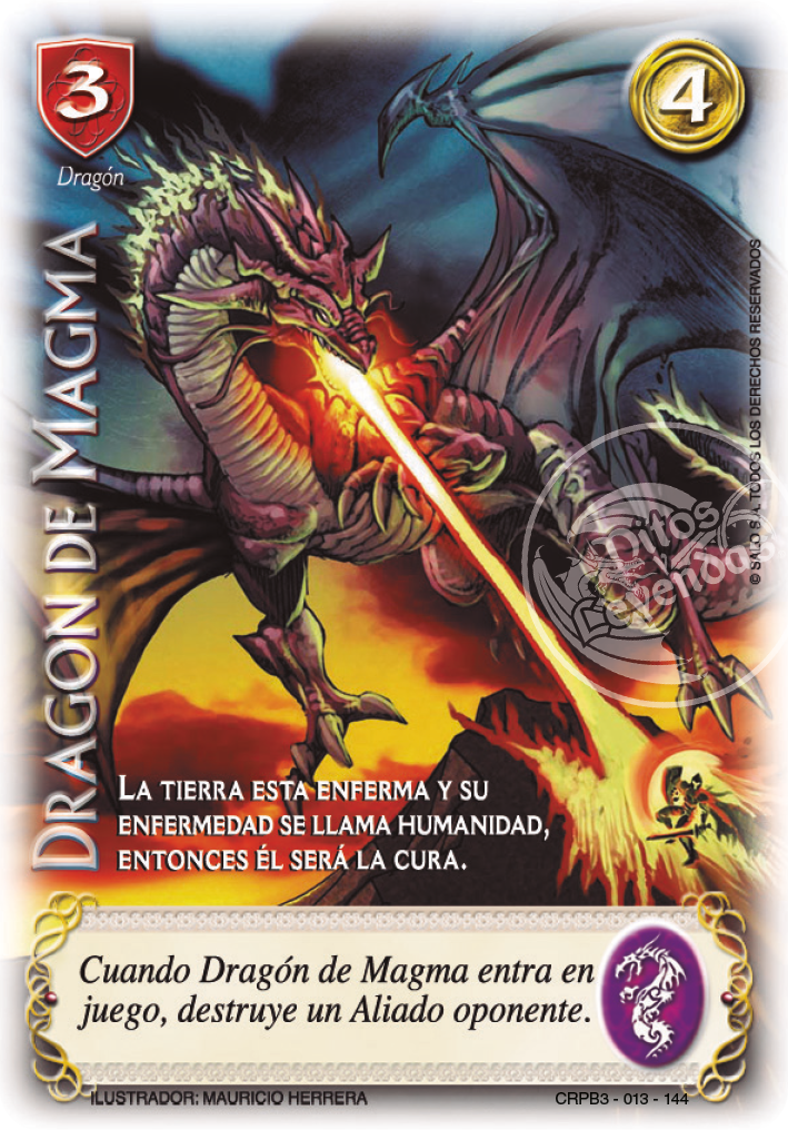 Drag&oacute;n de Magma