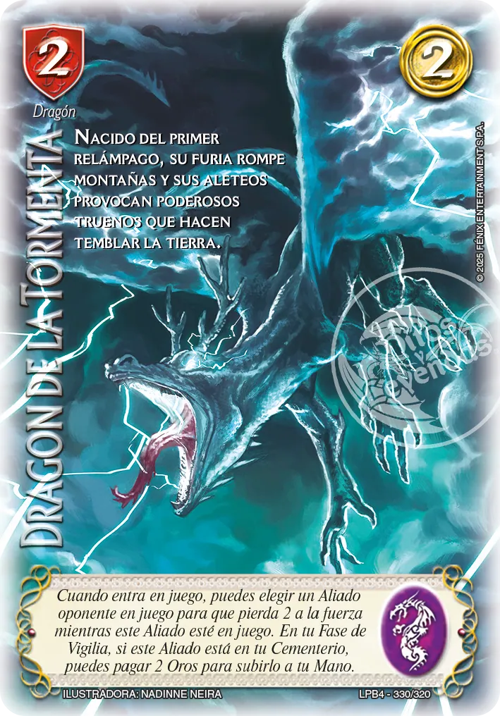Carta nueva Draco LPB4-330