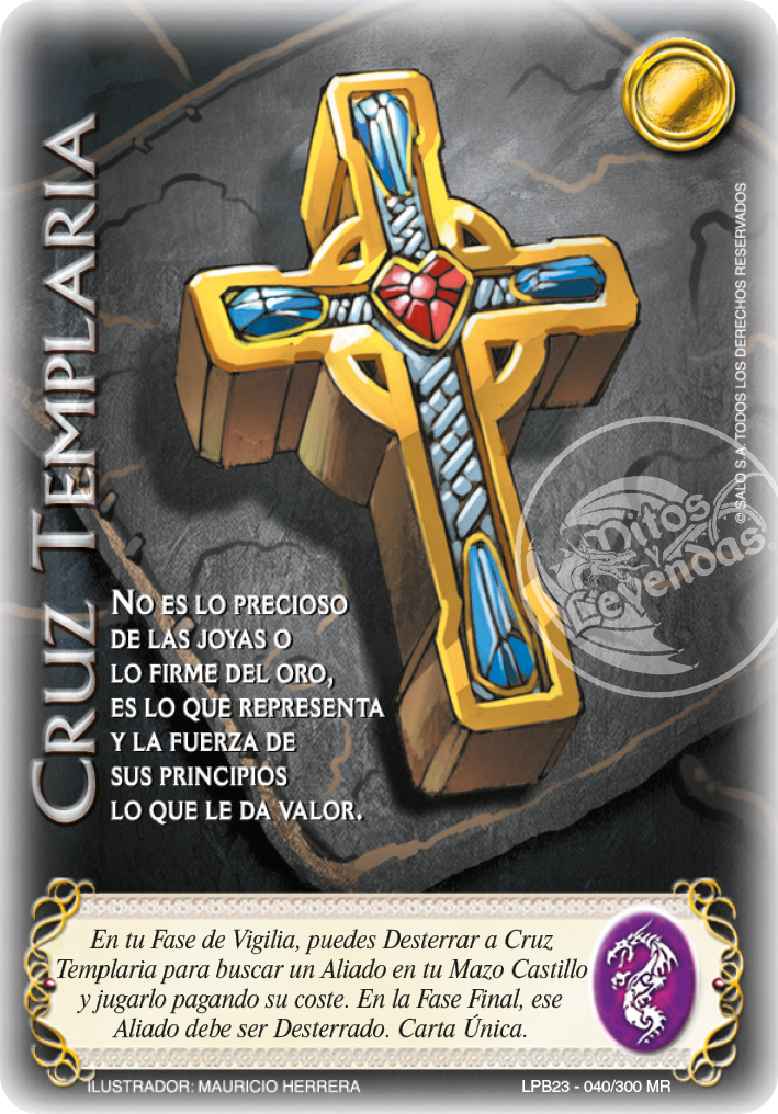 Cruz Templaria - Kit de Batalla Rey Arturo
