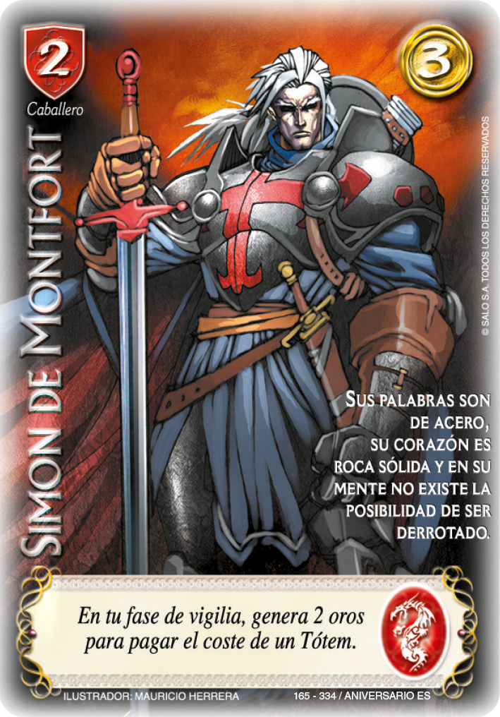 Simon de Montfort - Kit de Batalla Rey Arturo