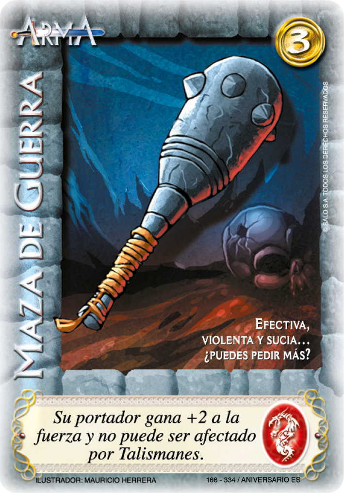 Maza de Guerra - Kit de Batalla Rey Arturo