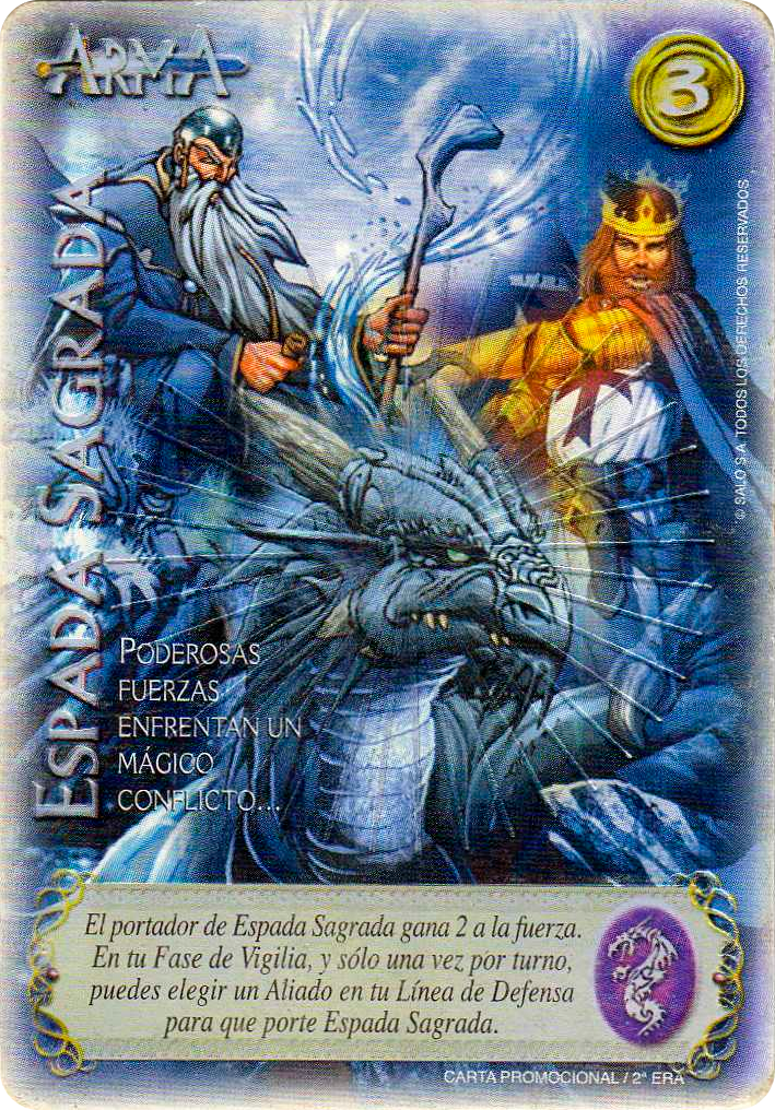 Espada Sagrada - Kit de Batalla Rey Arturo