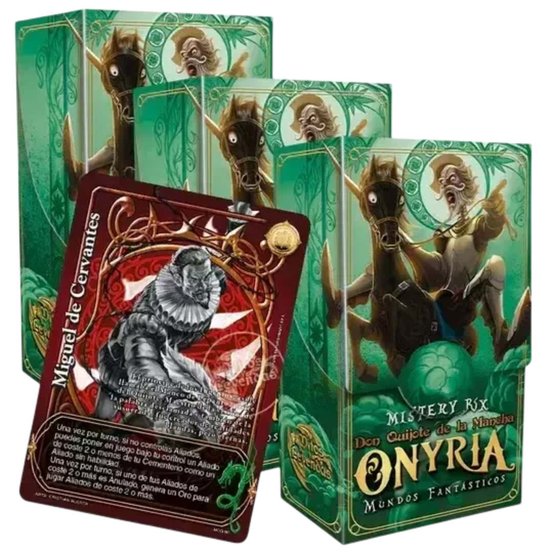 Pack x3 Mystery Box Don Quijote de la Mancha Onyria