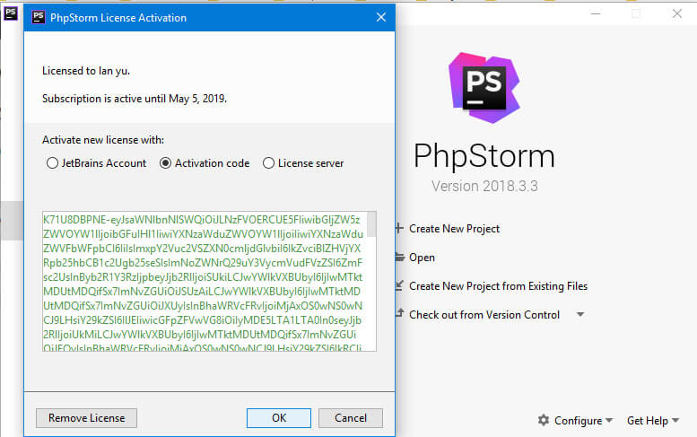 phpstorm 8 license key