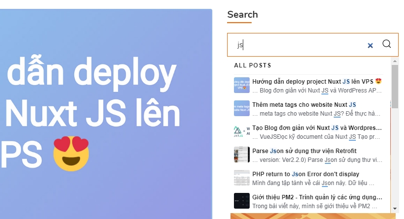 Search nhanh như điện xẹt cho trang web WordPress với Algolia