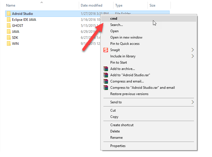 [Fix] Lỗi mở thư mục – Mở thư mục thay đổi từ Open thành Cmd