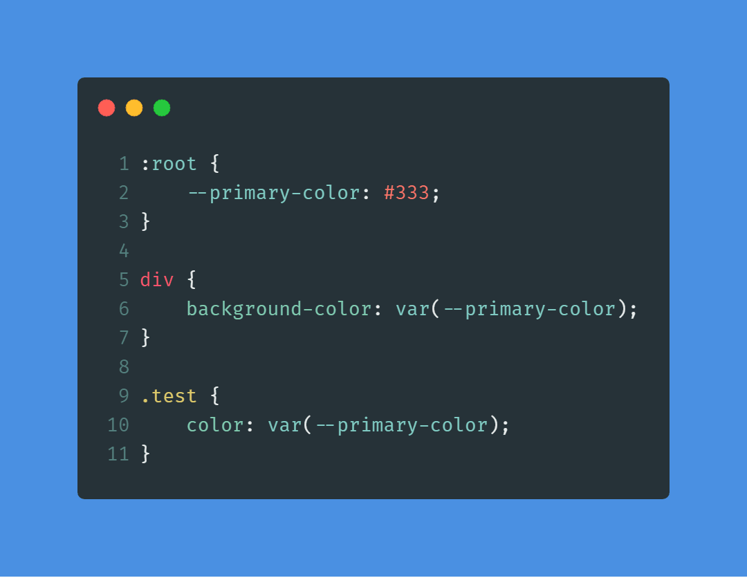 Giới thiệu và sử dụng CSS Variables