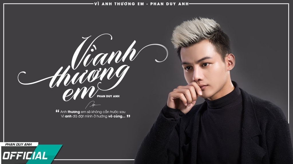 Cảm âm vì anh thương em (vô cùng) | Phan Duy Anh - Vì anh thương em cảm âm