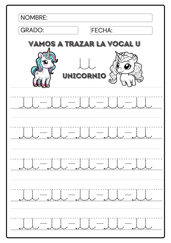 Ejercicios educativos para niños