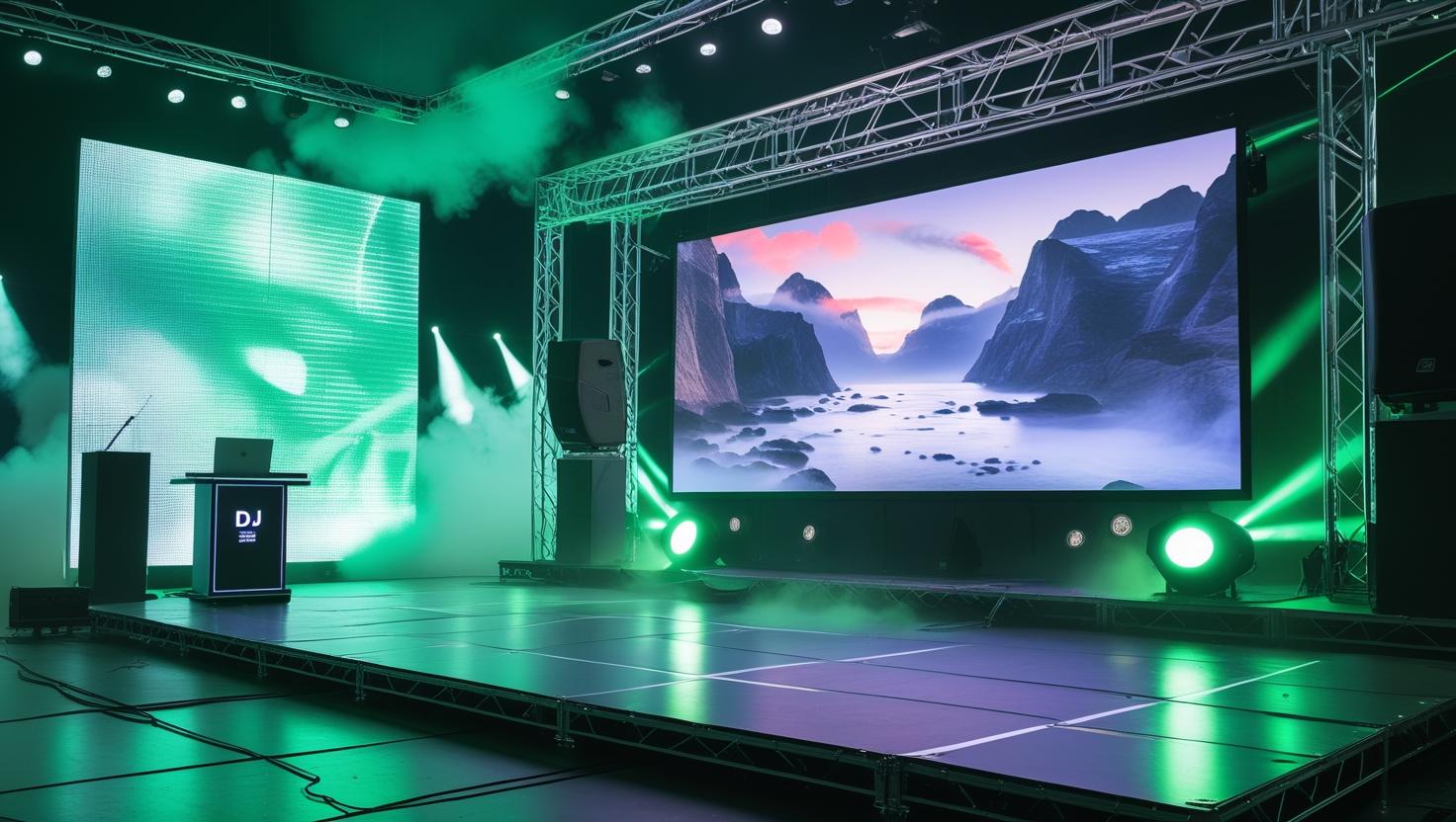PANTALLAS LED Y EFECTOS VISUALES