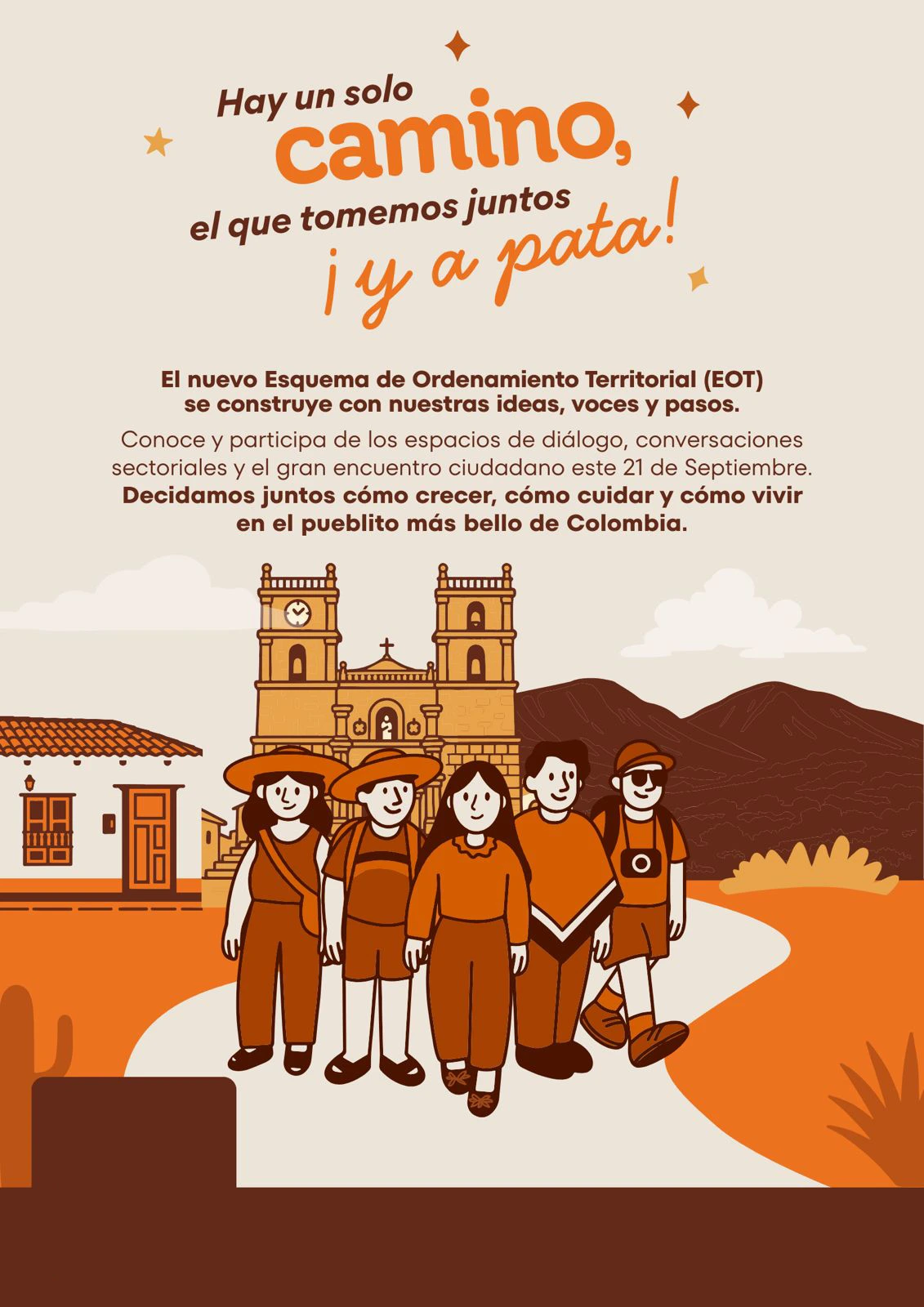 Foro Ciudadano EOT Barichara 2025 - Hay un solo camino con campesinos