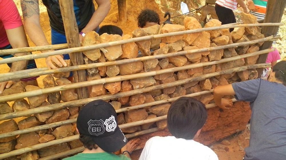 Taller de construcción con tierra