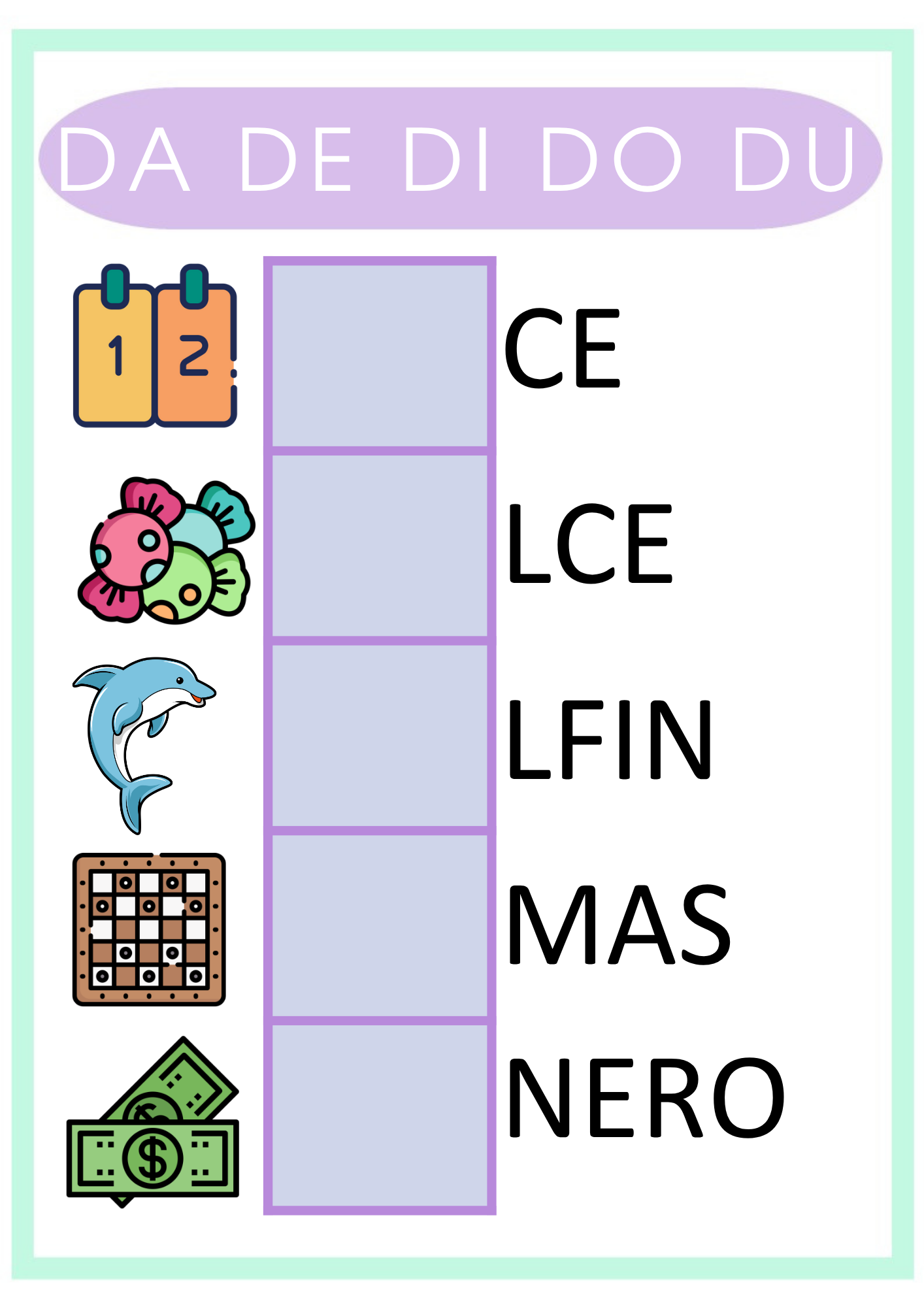 Muestra de actividades educativas