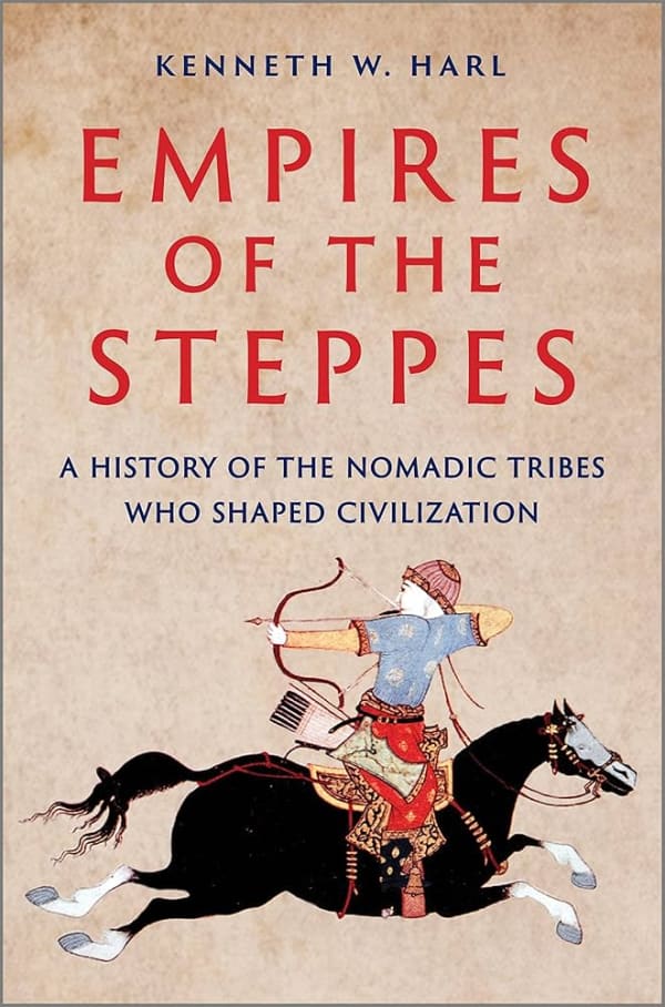 Cover of Empires of the Steppes by Kenneth W. Harl