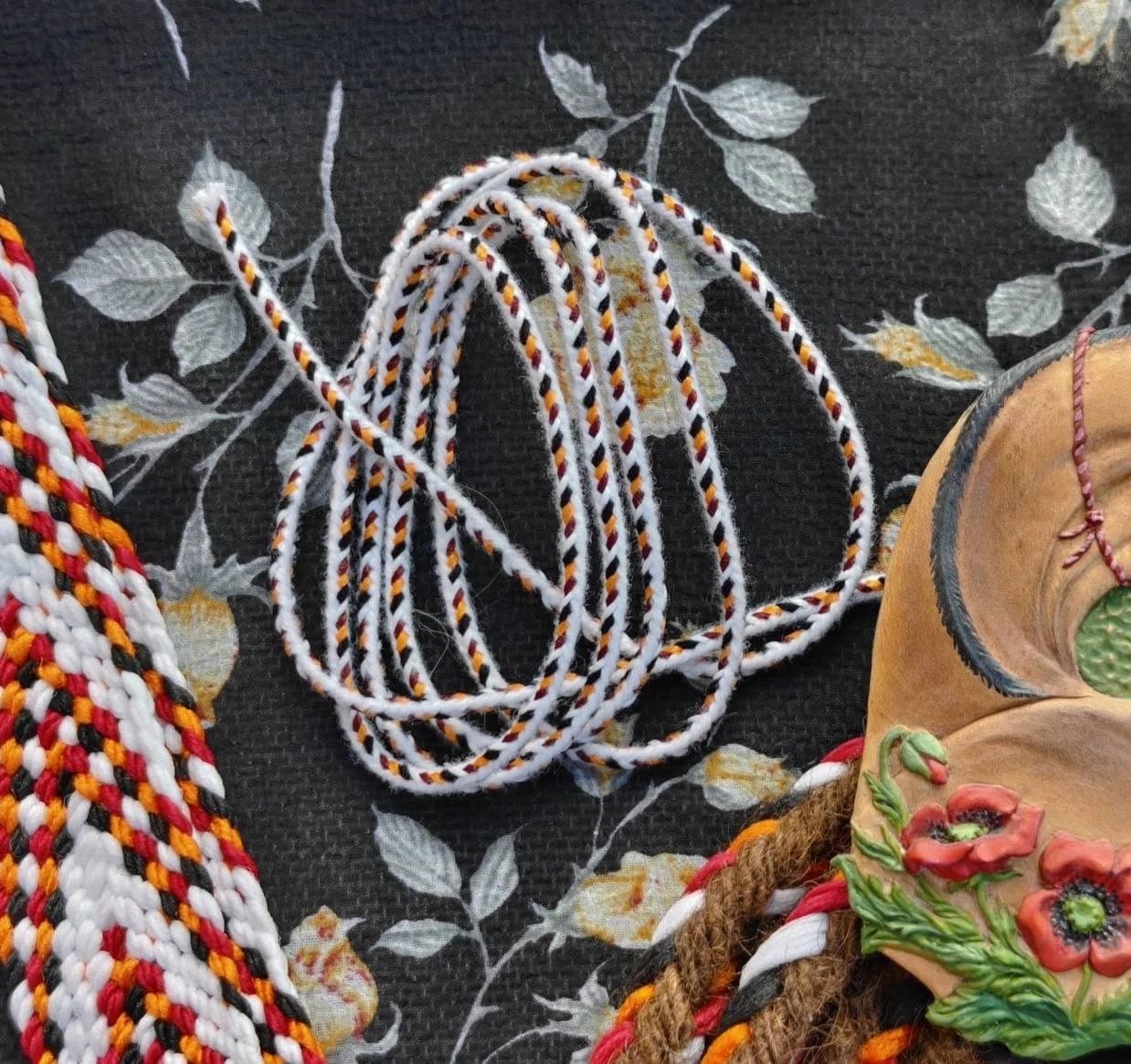 Turkmen style braided aladjas