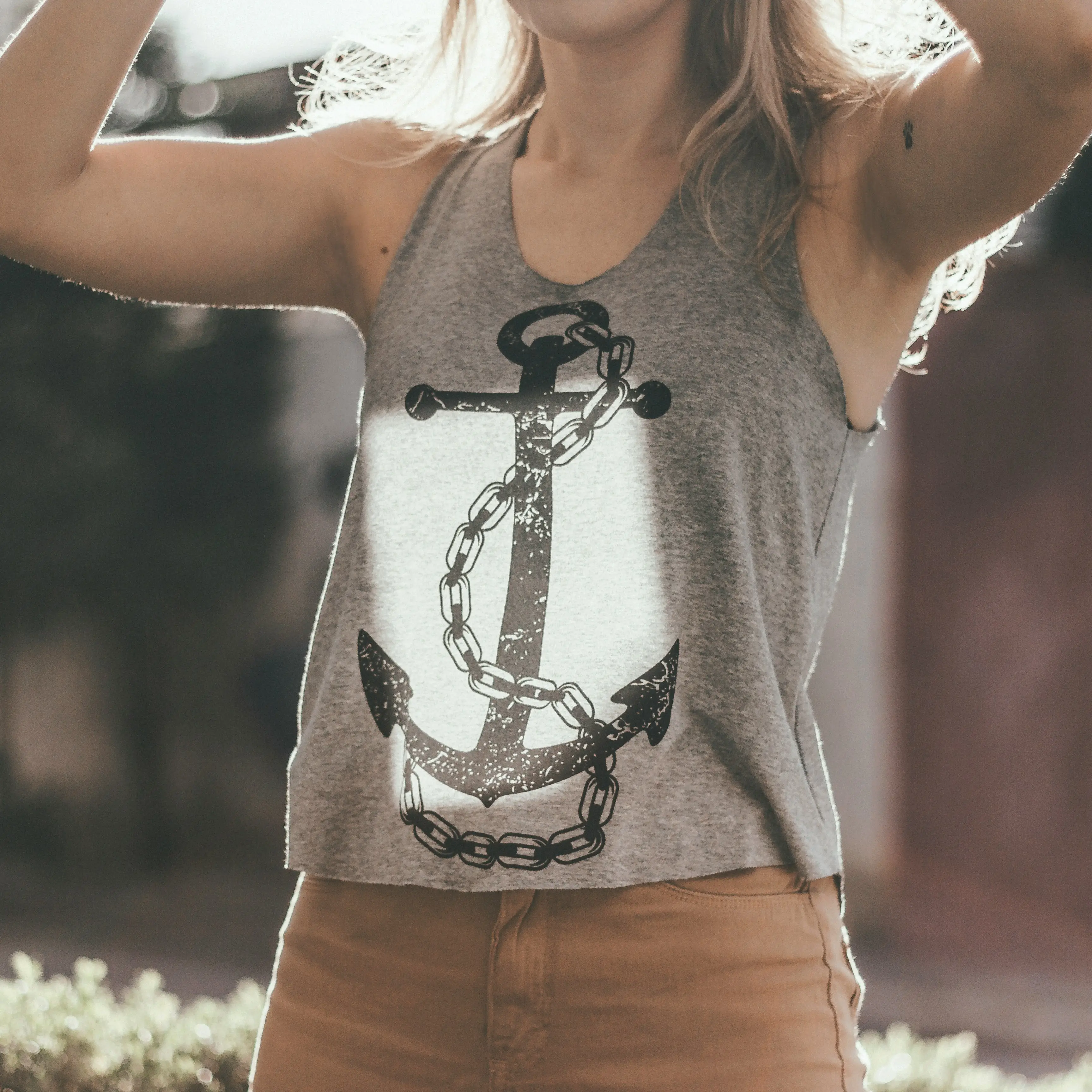 Anchor Grey T-shirt