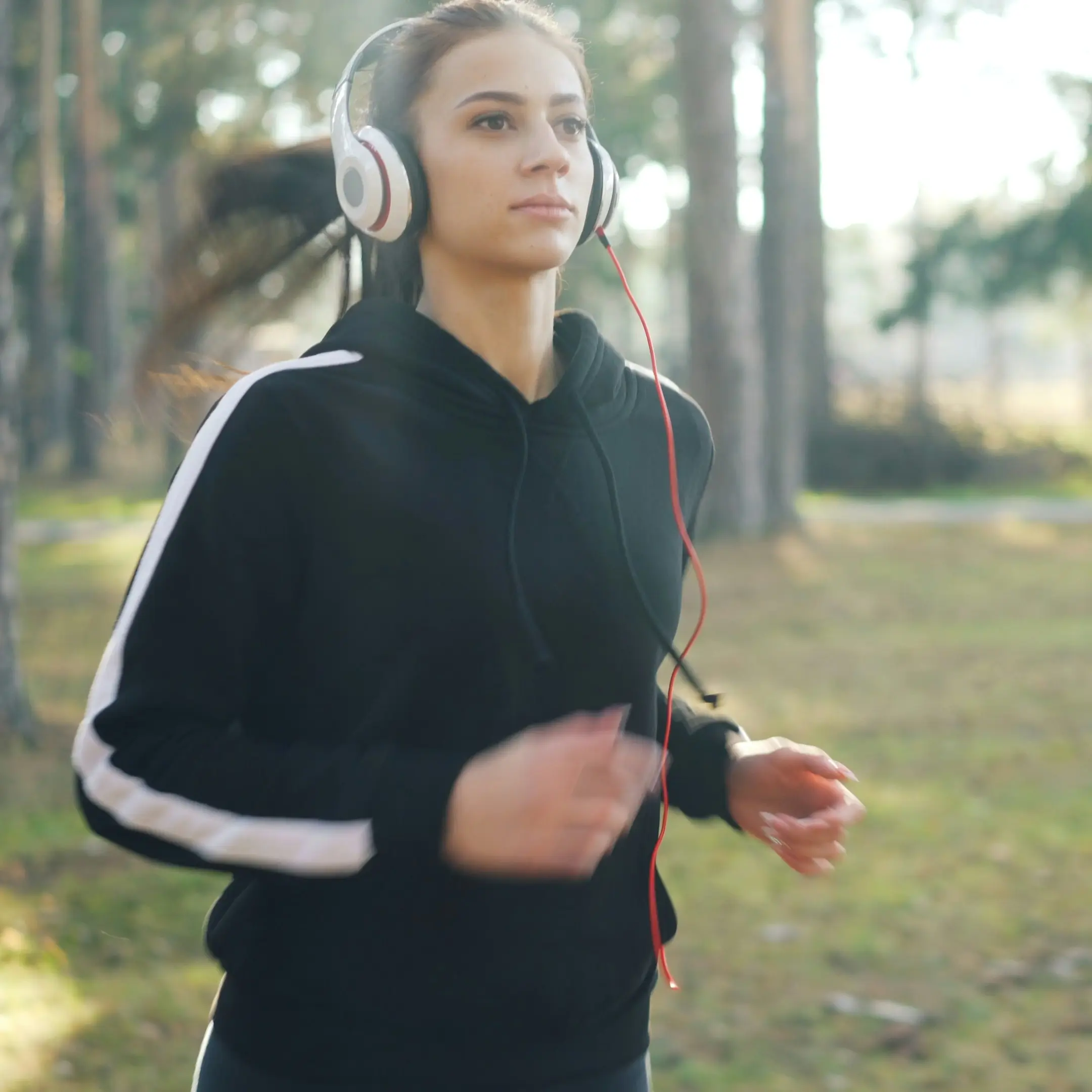 Black Striped Jacket