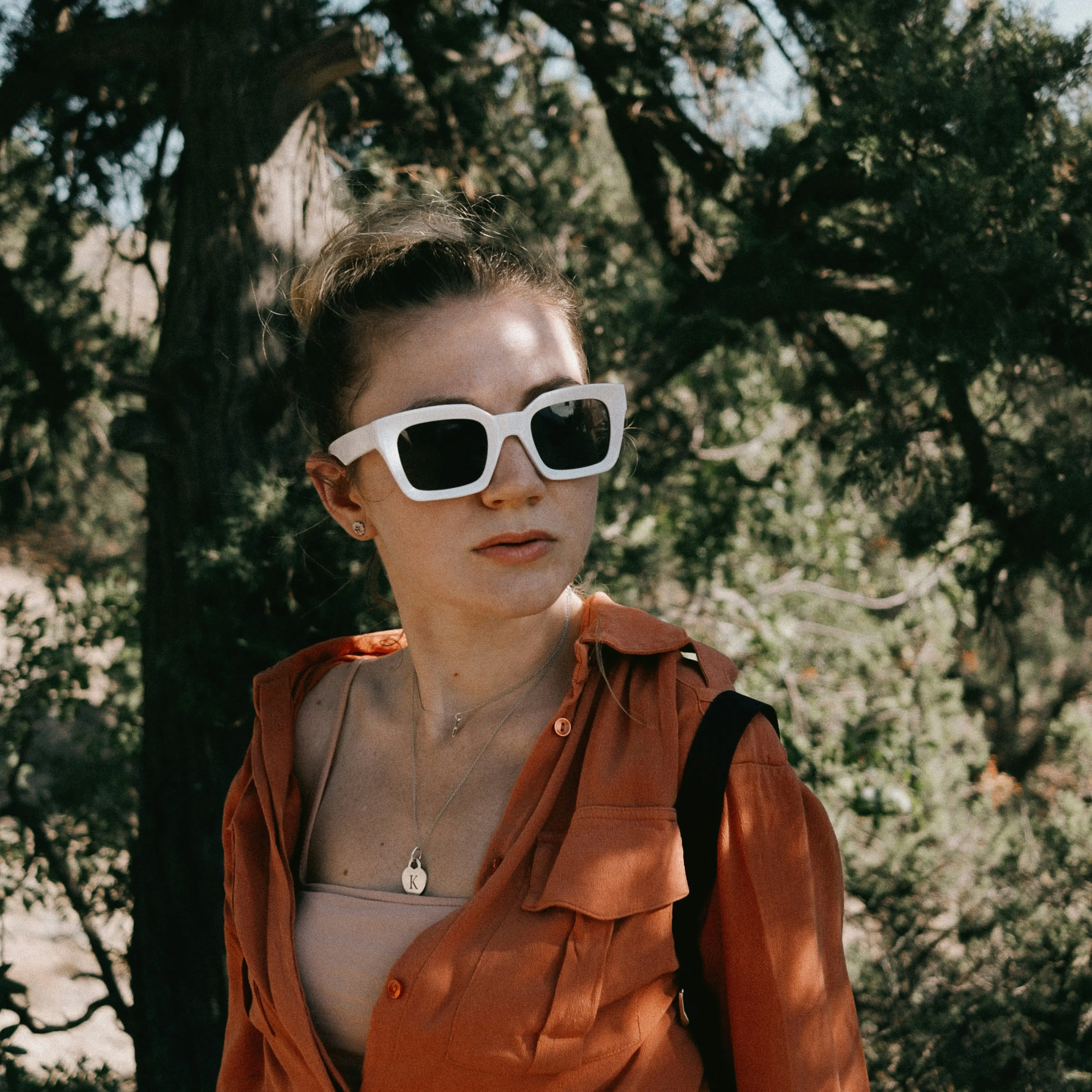 White Cool Chic Sunglasses