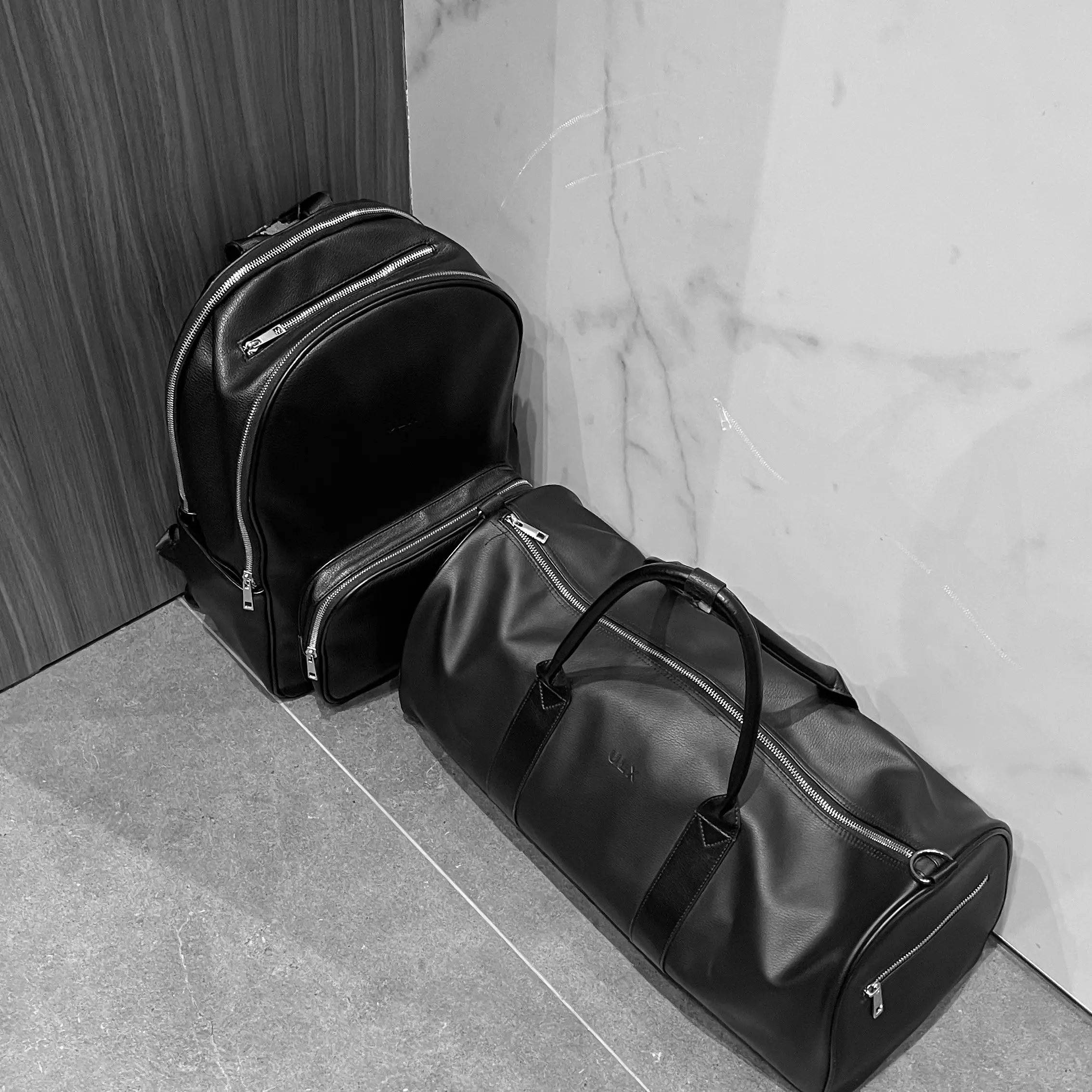 Black backpacks 2 styles