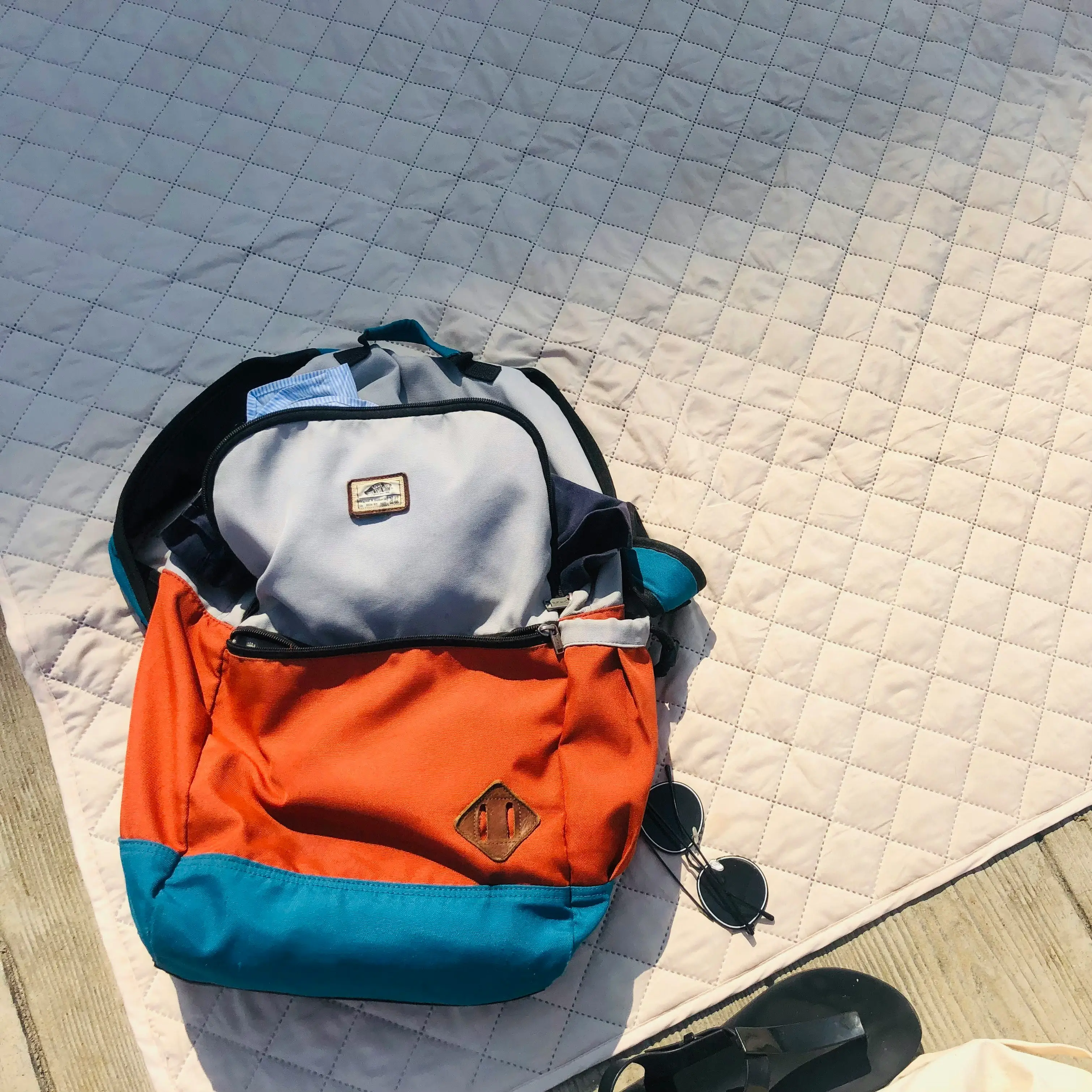 Multicolored Multi-Essential Backpack