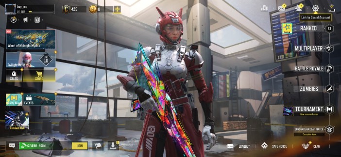 Call of Duty Mobile Account – (Most Demand | Mythic USS9 Fusion | Mini Uss9 Account | 1 Mythic & 3 Legendary Weapons | Budget Mythic USS9 | Activision Only Linked | 10 CP Spins)