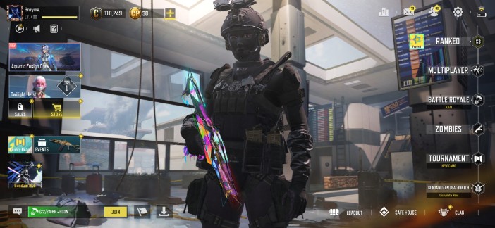 Call of Duty Mobile Account - [Level 400] OG USS9 || 4 Mythic 29 Legendary Weapons || Mythic Templar || OG Skins || Roze Murk || Urban Tracker || Motoko || Rare Old Account || Safe Account
