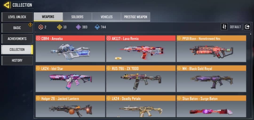 Call of Duty Mobile Account – ( ONLY ACTIVISION LOGIN ) 2 MYTHICS 10 LEGEND GUNS ll LEGEND CHARACTER ll LEVEL 400llANDROID AND IOS