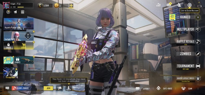 Call of Duty Mobile Account – 2mythic kilo141 as val 1legend guns Antelope legend -202epic guns 100skin full access cheap price Global Version
