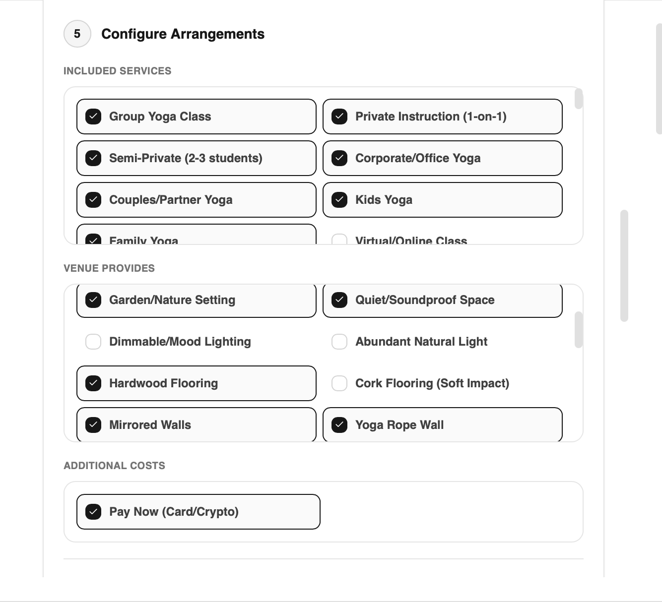 Checklist Builder