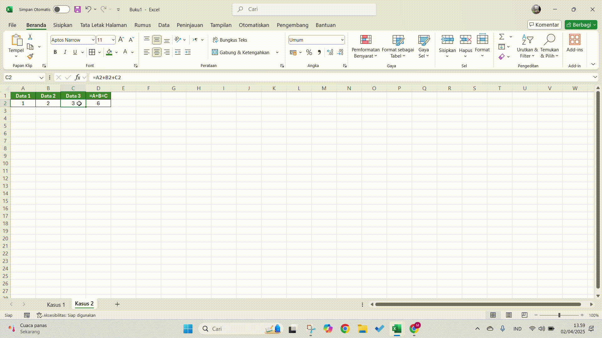 Data Kasus Sum 4
