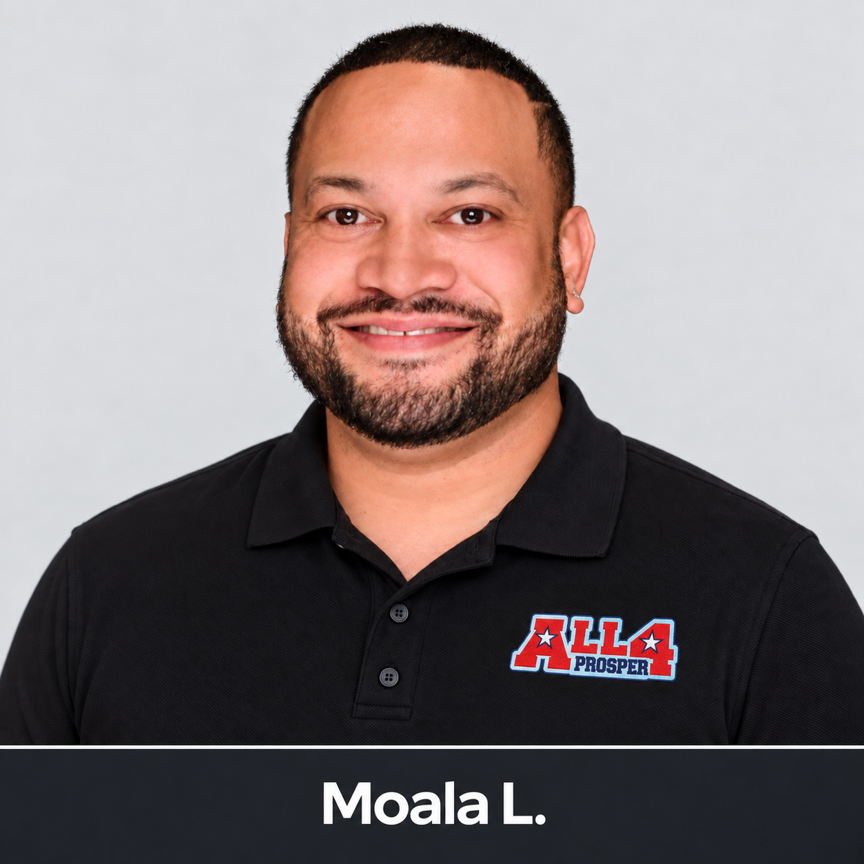Moala L., All 4 Prosper coach