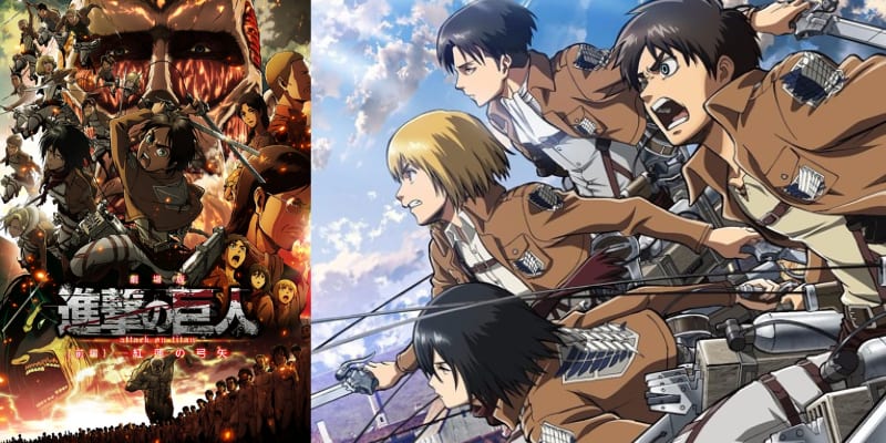 1. Attack on Titan – Guren no Yumiya