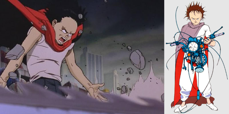 6. Tetsuo Shima (Akira)