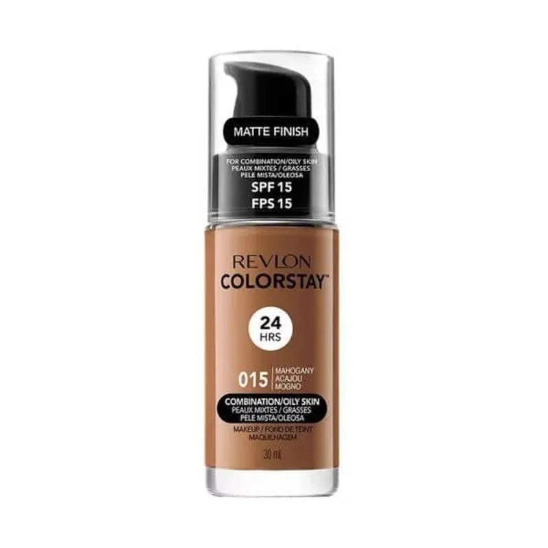 Revlon ColorStay 24HRS Makeup Combination/Oily Skin SPF15 Mahogany - BeautyRidge 