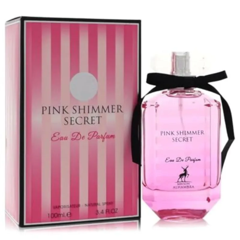 MAISON ALHAMBRA Pink Shimmer Secret EDP  - BeautyRidge 