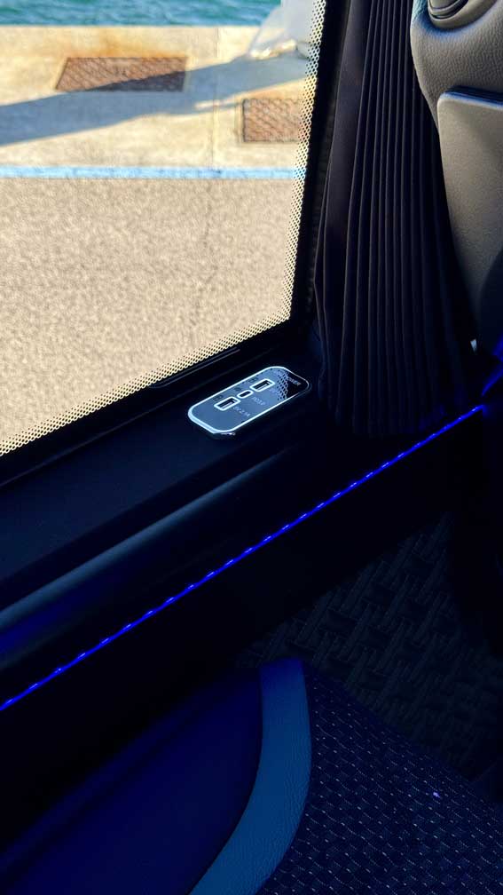 Detalle premium del vehículo
