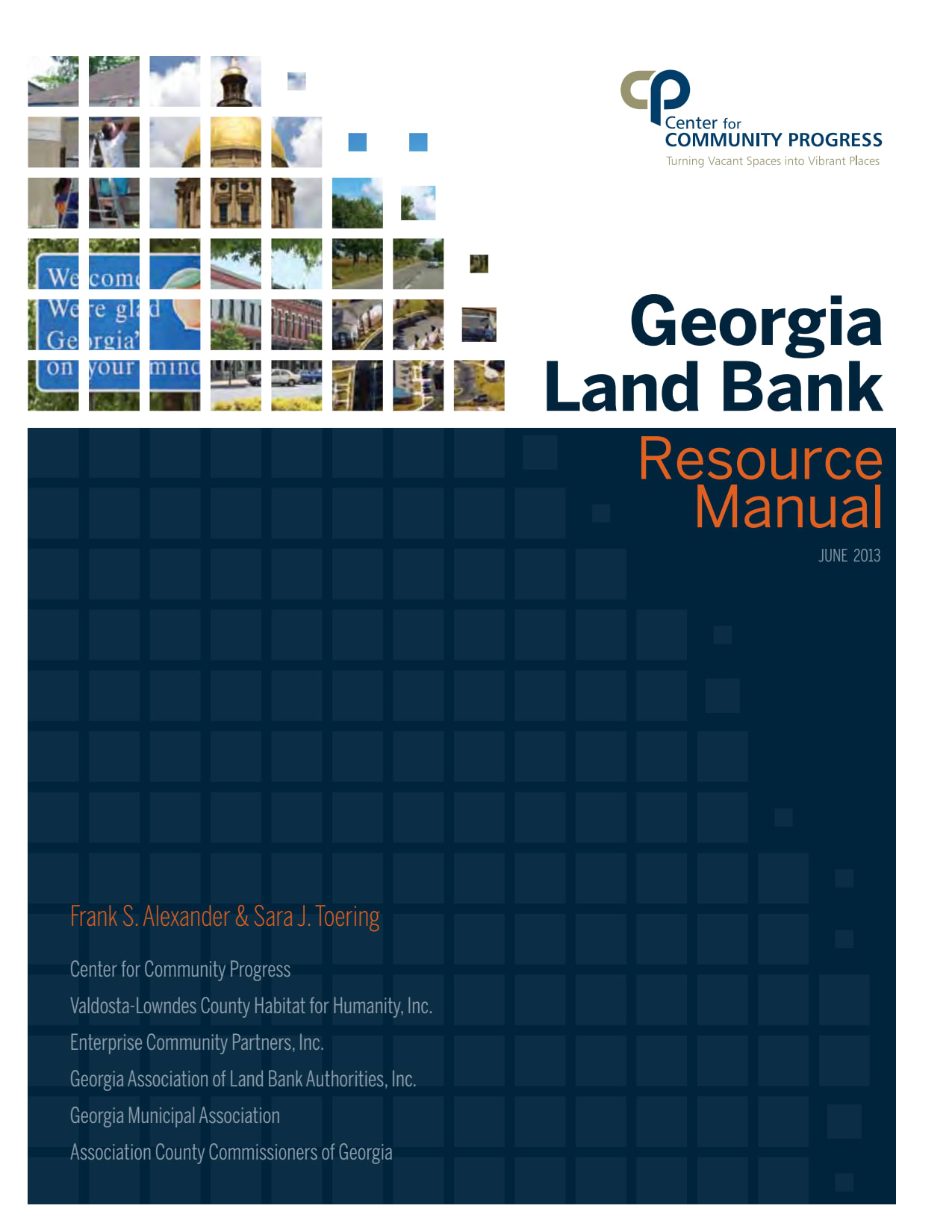 Cover of Georgia Land Bank Resource Manual